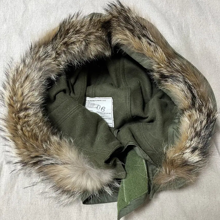 [BUNJANG] M-65 Field Jacket Original Coyote Fur Hood / m-65 피쉬테일, 필드 자켓 오리지널 코요테퍼 후드