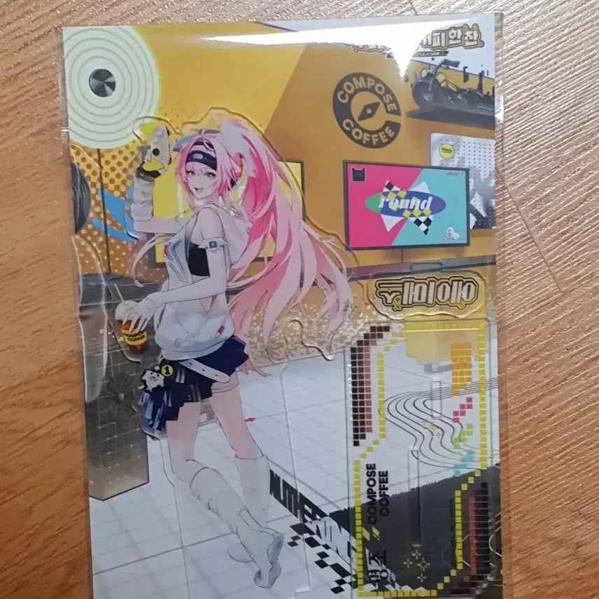 [BUNJANG] Ames Compose Collaboration Acrylic Stand / 명조 컴포즈 콜라보 세미팝업 에이메스 아크릴스탠드