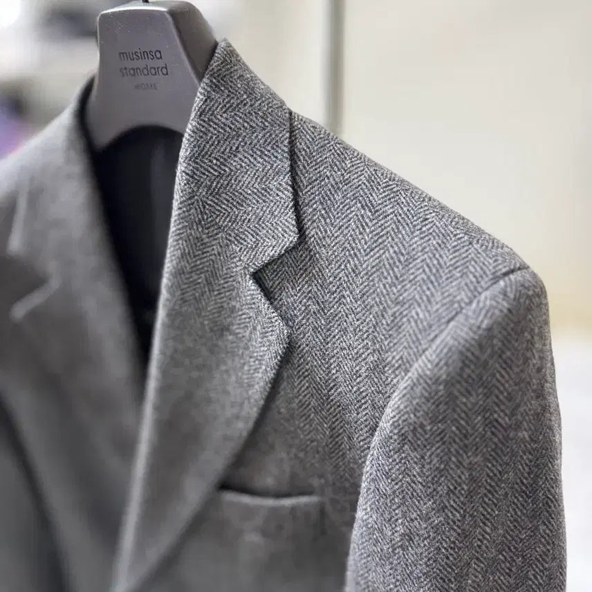 [BUNJANG] Brooks Brothers Herringbone Wool Blazer / 브룩스브라더스 헤링본 울 블레이져