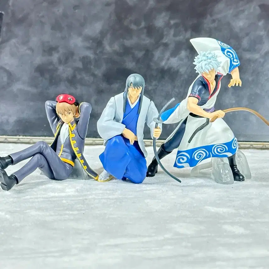 [BUNJANG] Gintama Real Collection Classic Figure Set / 은혼 리얼컬렉션 고전 피규어 긴토키 소고 카츠라