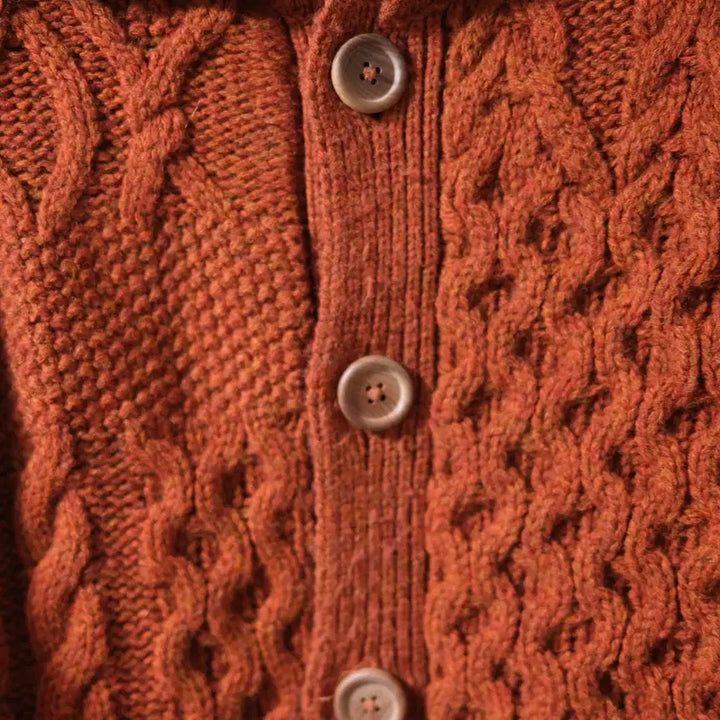 [BUNJANG] Beams Plus Patchwork Cardigan / 빔즈플러스 알란 패치워크 가디건