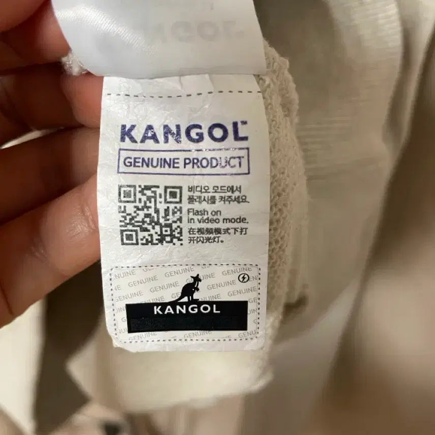 [BUNJANG] Kangol Half-Zip Sweatshirt / 캉골 하프집업 맨투맨