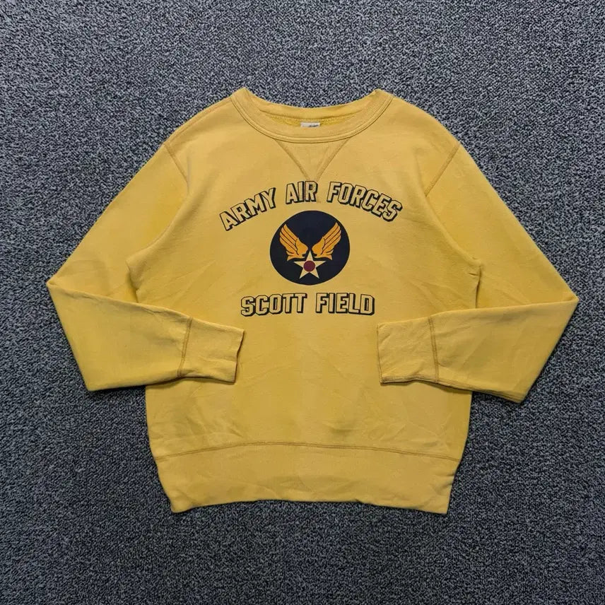 [BUNJANG] Buzz Rickson USAAF Sweatshirt / Name : 버즈릭슨 USAAF 미공군 스웻 셔츠 :)