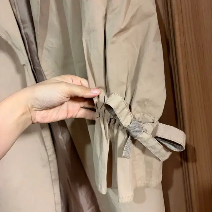 [BUNJANG] O2nd Ruffle Neck Trench Coat / 오즈세컨 봄 러플넥 트렌치코트 트렌치자켓 o2ed