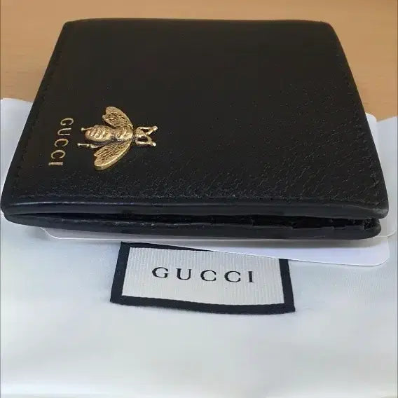 [BUNJANG] Gucci Bee Bifold Wallet / 구찌 꿀벌 반지갑/지갑 새상품급 정품(감정O)