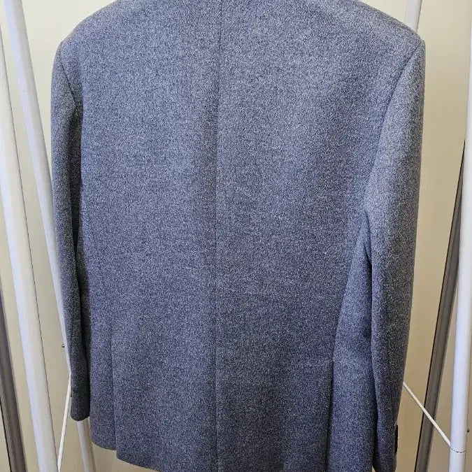 [BUNJANG] Unisex Oversized Half Coat - Gray / (거의 새상품) 남녀공용 오버핏 하프 코트 블레이저 그레이