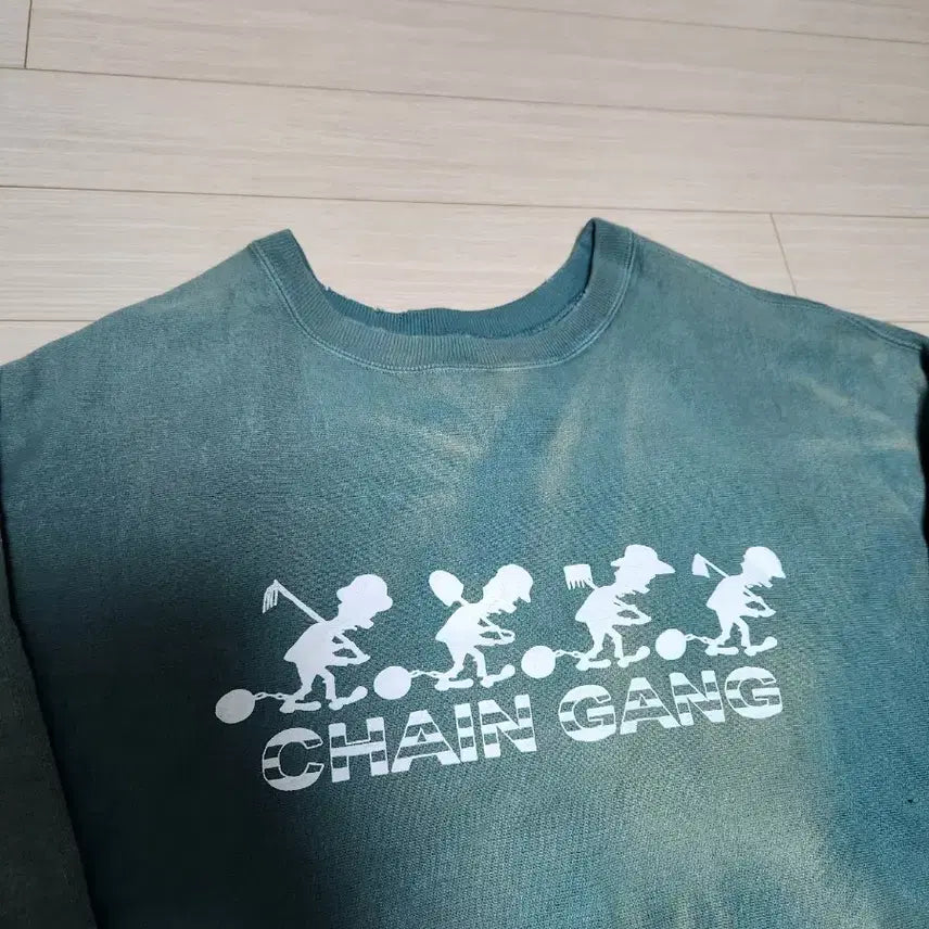 [BUNJANG] Bowwow Chain Gang Sweatshirt L / 바우와우 bowwow 체인갱 스웻셔츠 L사이즈