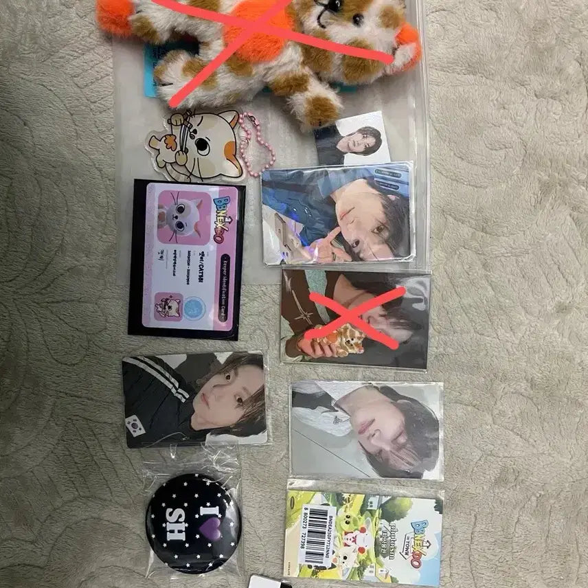 [BUNJANG] BOYNEXTDOOR Sung Ho Haul Version Cat Plush Bundle Set Photocard / 보넥도 성호 캣삐 하우버전 및 포토카드(일괄판매)