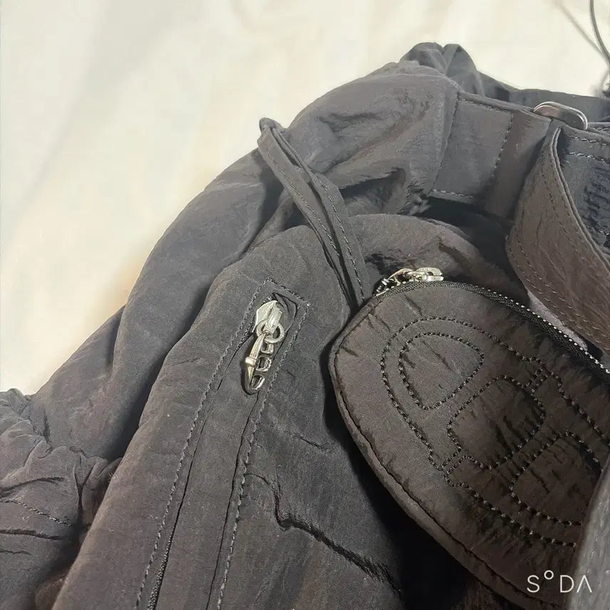 [BUNJANG] Athe Vanessa Bruno Ribbon Backpack Black / athe 아떼바네사브루노 리본 백팩 블랙