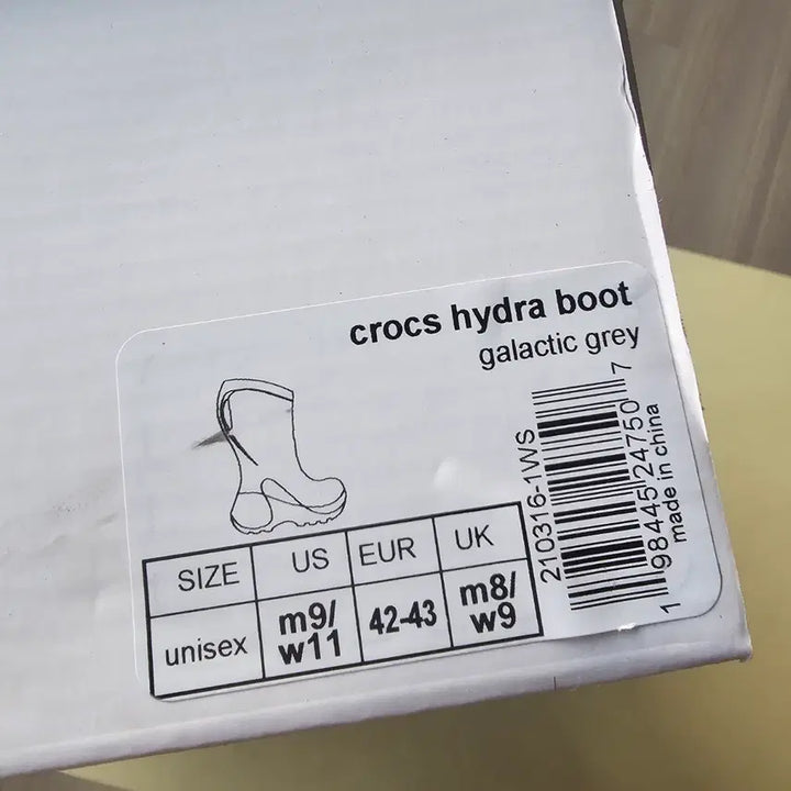 [BUNJANG] Crocs EXP Hydra Boots Galactic Gray Men&