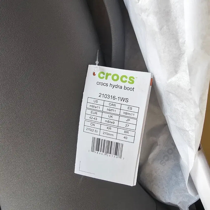 [BUNJANG] Crocs EXP Hydra Boots Galactic Gray Men&