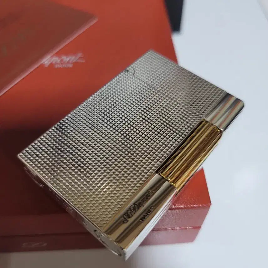 [BUNJANG] Dupont Line 2 Gatsby Lighter / [새상품급] 듀퐁라이터 라인2 ca18160 개츠비 콤비 듀퐁 라이타