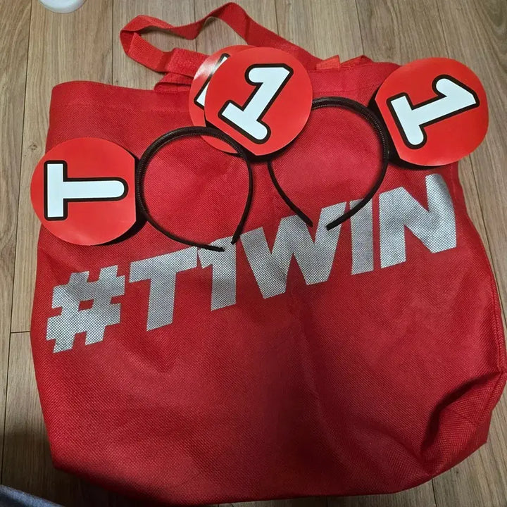 [BUNJANG] T1 Fabric Bag / t1 win 티원 부직포 가방
