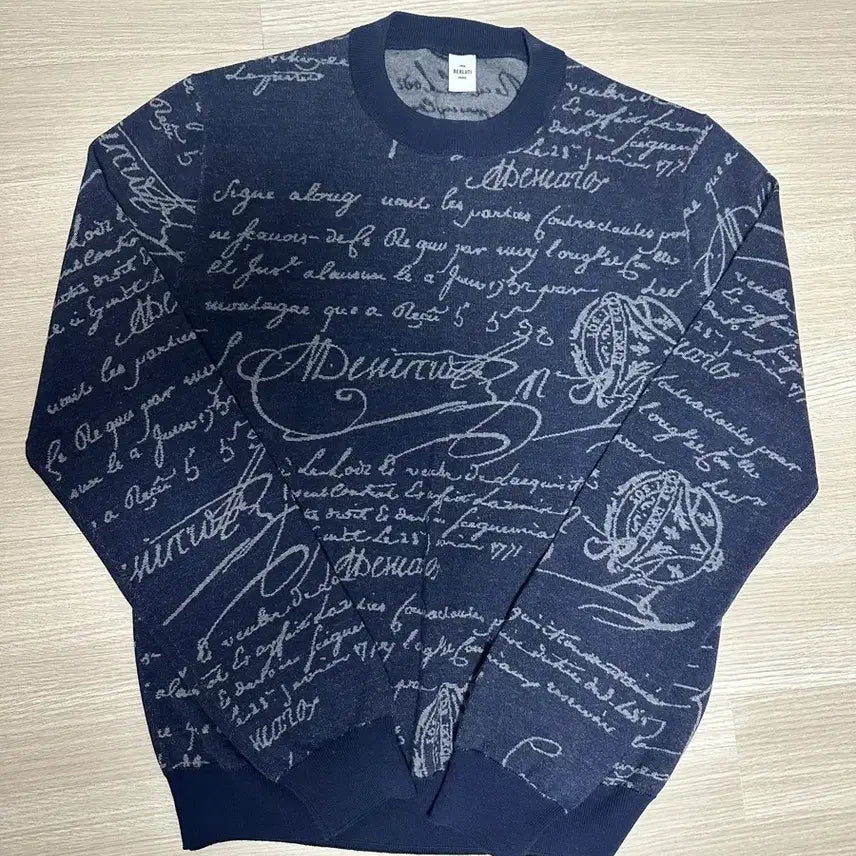 [BUNJANG] BaeLuti Scripto Knit M / 벌루티 정품 남녀공용 스크리토 니트 M