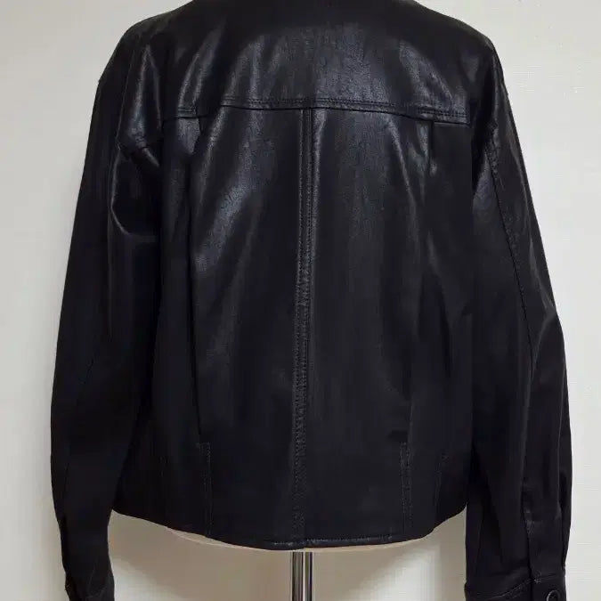 [BUNJANG] Roem Leather Jacket 85 / 로엠 가죽 자켓 숏 자켓 85-95-160