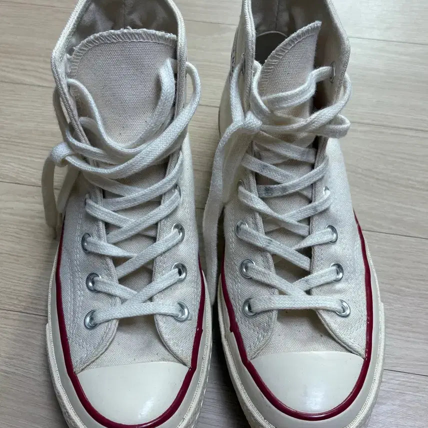 [BUNJANG] Converse Chuck 70s Ivory High 245 / 컨버스 척테일러 70s 아이보리 하이 245