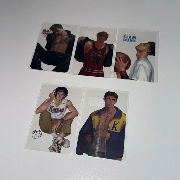 [BUNJANG] Slam Dunk Northwood/Seongnam/Gyeonggi Haenam/Buksan Transparent Photocard / 슬램덩크 농바님 북산 해남 양호열 강백호 송태섭 전호창 이정환 투명포카