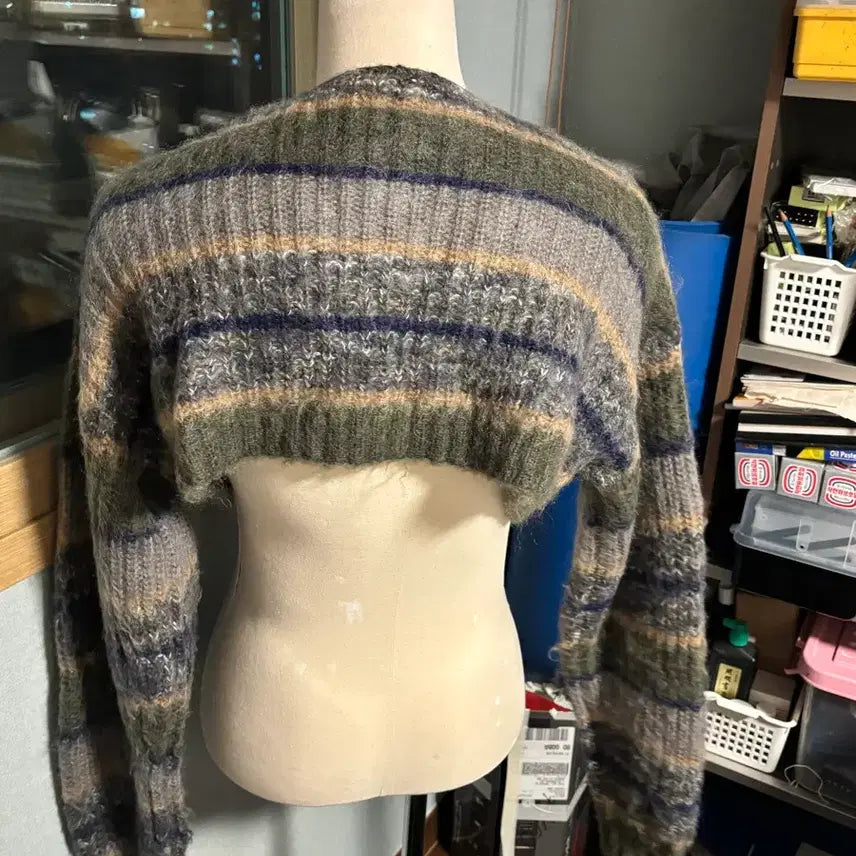 [BUNJANG] Perverze Crop Knit / perverze 크롭 니트