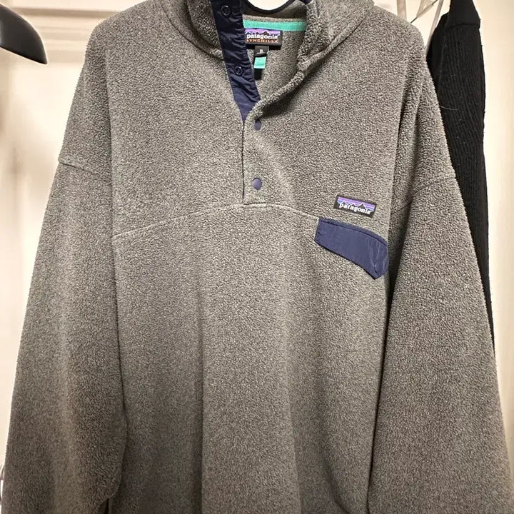 [BUNJANG] Patagonia Synchilla Nickel Blue Fleece Jacket / 파타고니아 신칠라 니켈 블루(네이비) xl