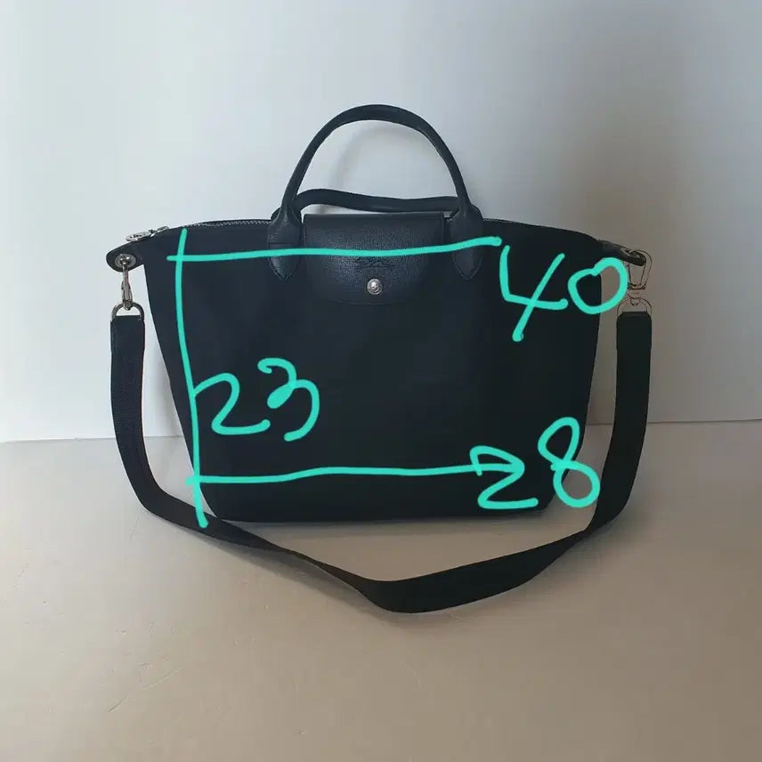 [BUNJANG] Longchamp Black Tote Bag / 정품 ㅡ 롱샴 ㅡ블랙ㅡ택포