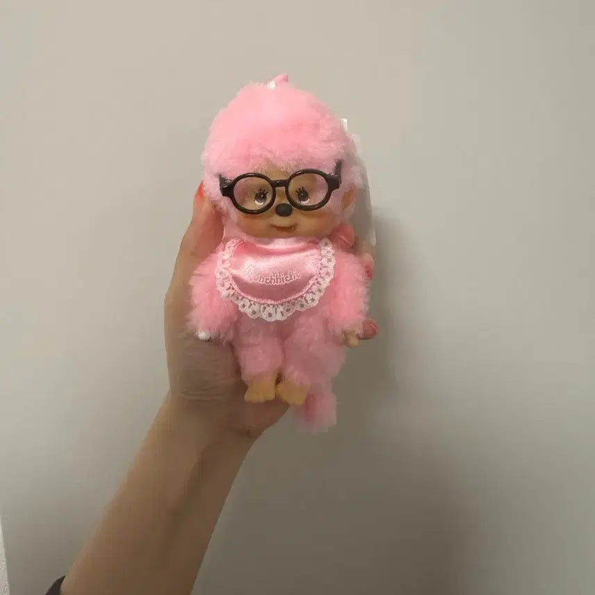 [BUNJANG] Monchhichi Plush / (새상품)핑크 몬치치 (털 촉감 색감이 달라요) 단종