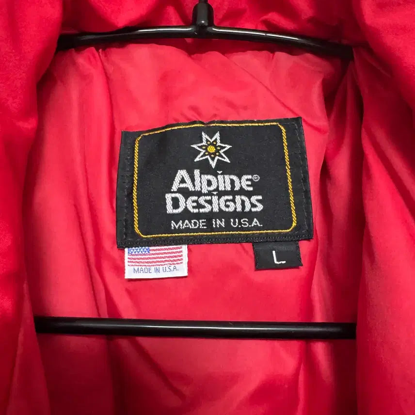 [BUNJANG] Alpine Designs Red Padded Jacket L / Alpine Designs 레드 패딩 L 팝니다