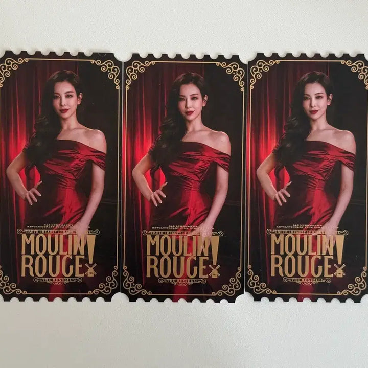 [BUNJANG] Moulin Rouge Jung Sunah Special Goods Ticket / 25-26 물랑루즈 정선아 증정 스페셜 굿즈 티켓