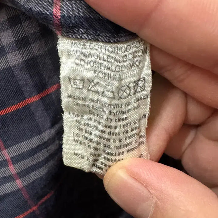 [BUNJANG] Burberry Nova Check Shirt S / 버버리 노바체크 남방 S