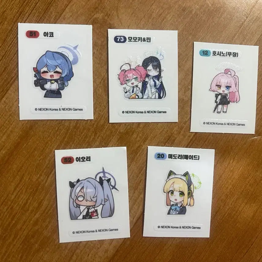 [BUNJANG] Blue Archive Sticker / 블루아카이브 띠부씰