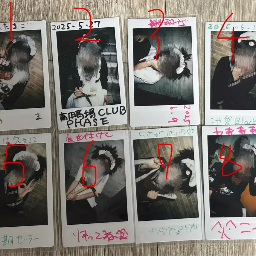 [BUNJANG] Senketsu Eiko Hiro Signed Cheki / 센케츠에이코쨩 히로 싸인체키 판매합니다