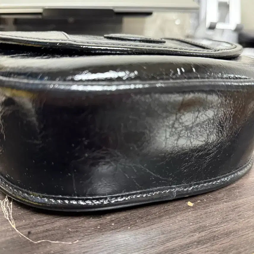 [BUNJANG] Mongmongde Half Moon Mini Bag Black / 몽드몽드 하프문 미니백 블랙(에코백x마지막가격)