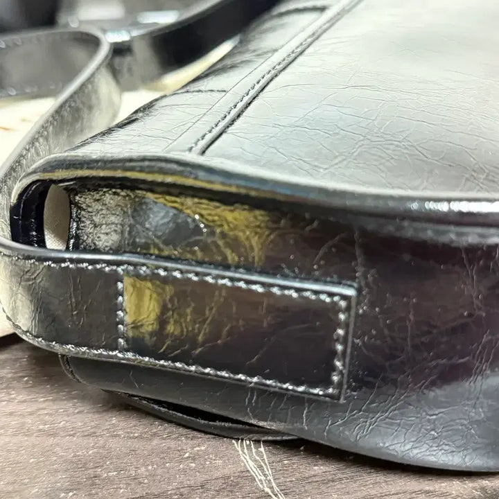 [BUNJANG] Mongmongde Half Moon Mini Bag Black / 몽드몽드 하프문 미니백 블랙(에코백x마지막가격)