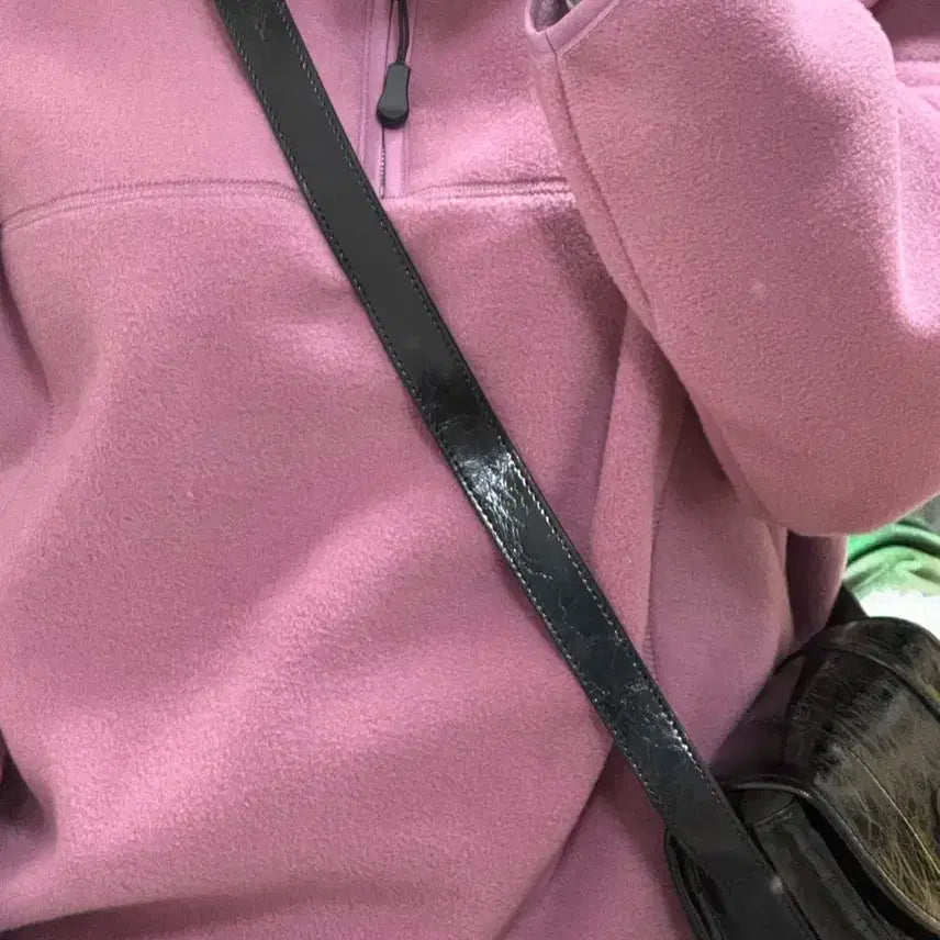 [BUNJANG] Mongmongde Half Moon Mini Bag Black / 몽드몽드 하프문 미니백 블랙