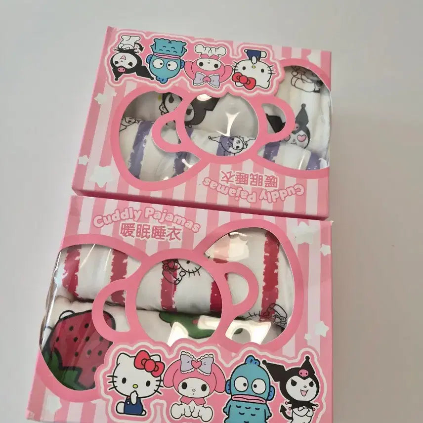 [SOLD OUT] 산리오 파자마 산리오 잠옷 새상품 (키티, 쿠로미)