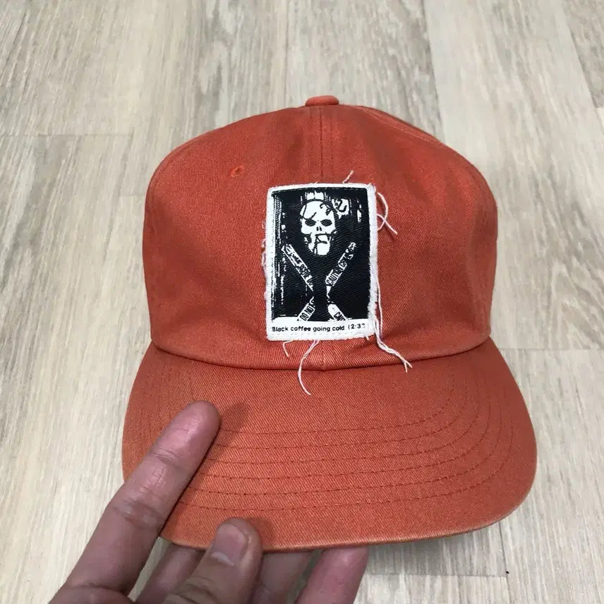 [BUNJANG] thisisneverthat 15 FW Skull Patch BCGC Cap Orange OS / OS) 디스이즈네버댓 15 FW 스컬패치 BCGC 캡 오렌지