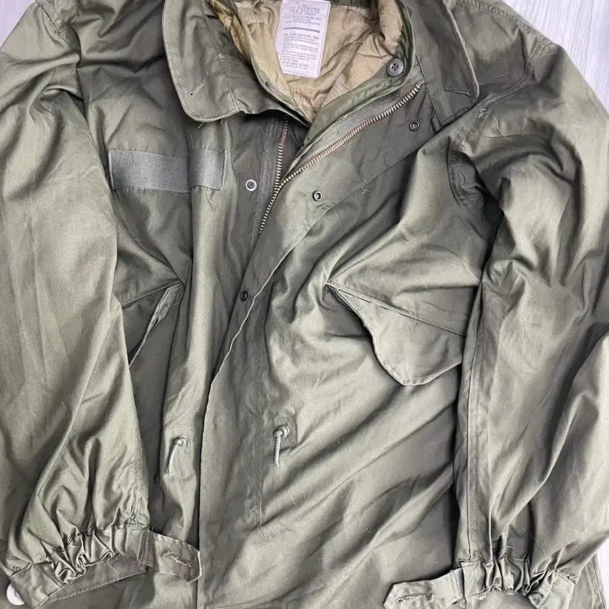 [BUNJANG] M65 OG Fish Tail Parka S / 미사용 데드스탁 새상품 m65피쉬테일 og s 스몰 개파카 세트