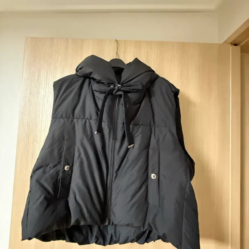 [BUNJANG] SYSTEM Goose Down Hood Vest / 시스템 구스다운 후드 베스트