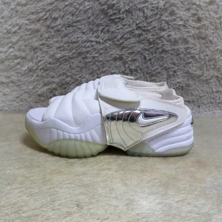 [BUNJANG] Nike Air Adjust Force Sandals White Used Shoes / 후루룩구제 240 나이키 어저스트 포스 샌들 화이트 중고 신발