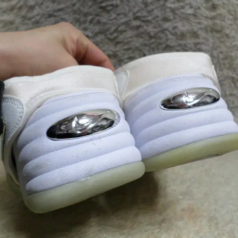 [BUNJANG] Nike Air Adjust Force Sandals White Used Shoes / 후루룩구제 240 나이키 어저스트 포스 샌들 화이트 중고 신발