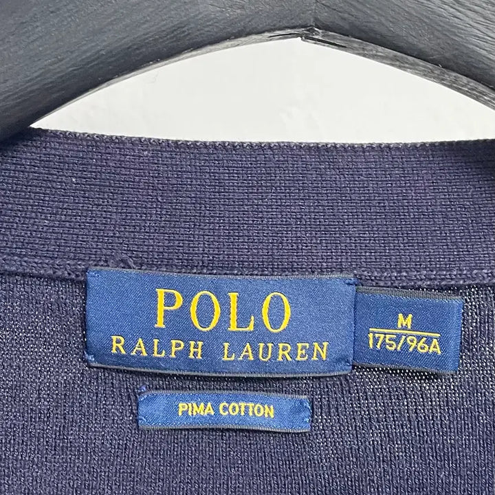 [BUNJANG] Polo Ralph Lauren Cotton V-neck Cardigan / 폴로 랄프로렌 코튼 브이넥 가디건 (on.96)
