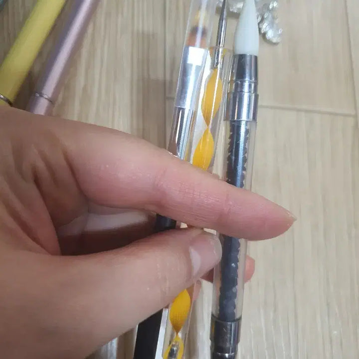 [BUNJANG] Nail Art Brush Set / 네일아트 젤네일 브러시 브러쉬 도트펜 도구 7종