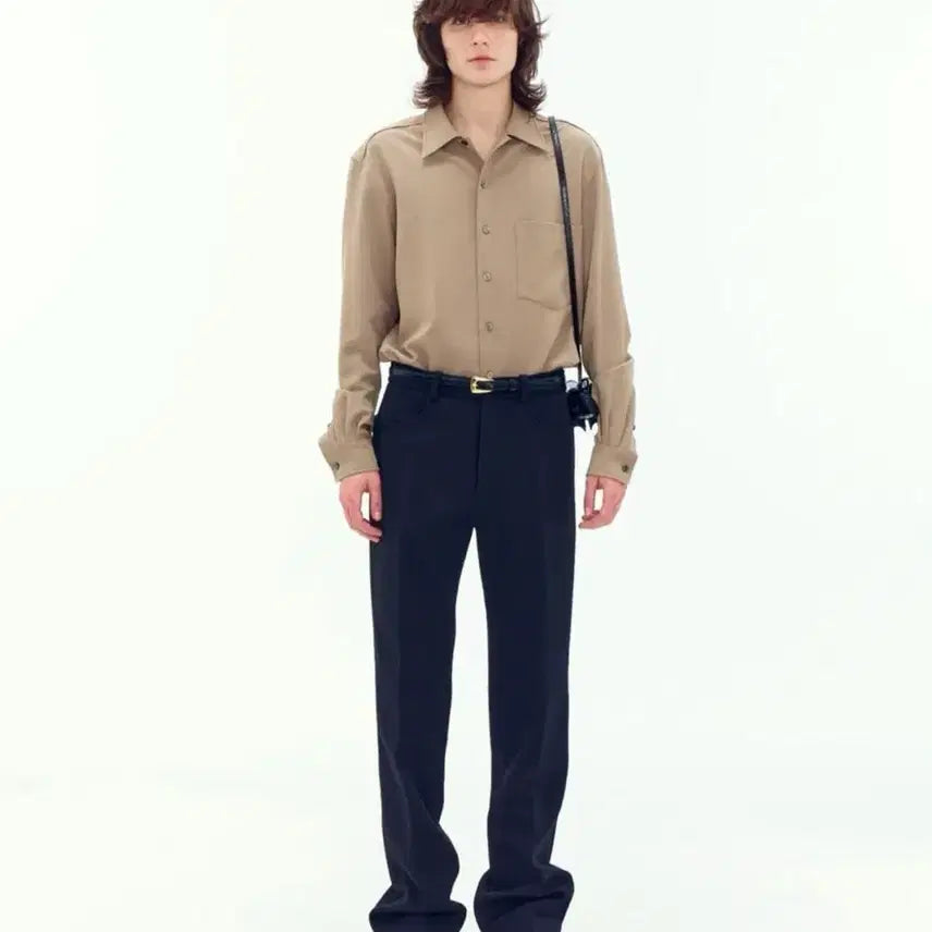 [BUNJANG] RECTO Relaxed Fit Shirt / [이준호님 착용] 렉토 포인트 카라 릴렉스 핏 셔츠
