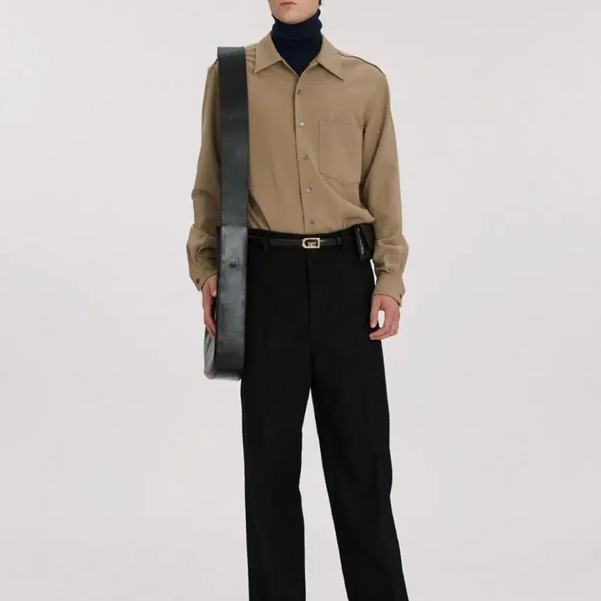 [BUNJANG] RECTO Relaxed Fit Shirt / [이준호님 착용] 렉토 포인트 카라 릴렉스 핏 셔츠