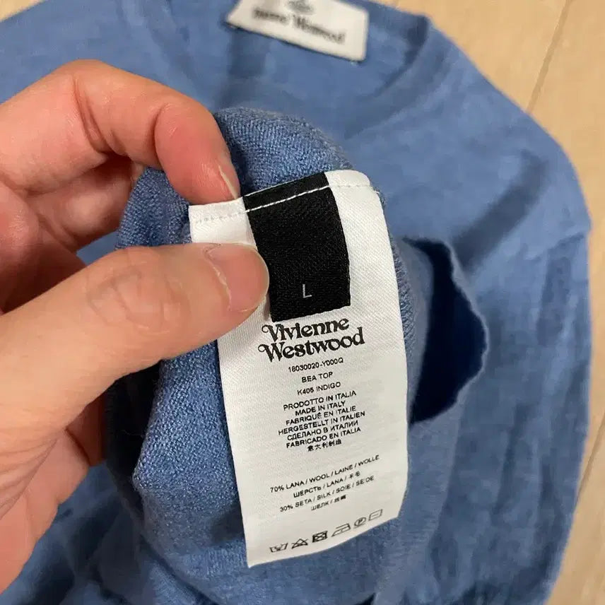 [BUNJANG] Vivienne Westwood Short Sleeve Knit / 비비안웨스트우드 반팔니트