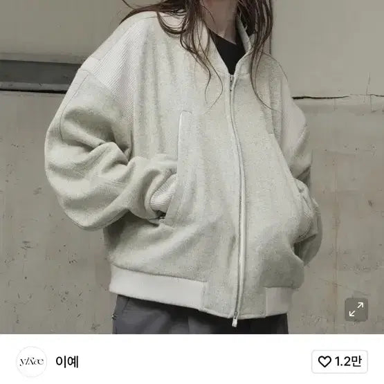 [BUNJANG] Yiyae Bomber Jacket / Yiyae 봄버 자켓