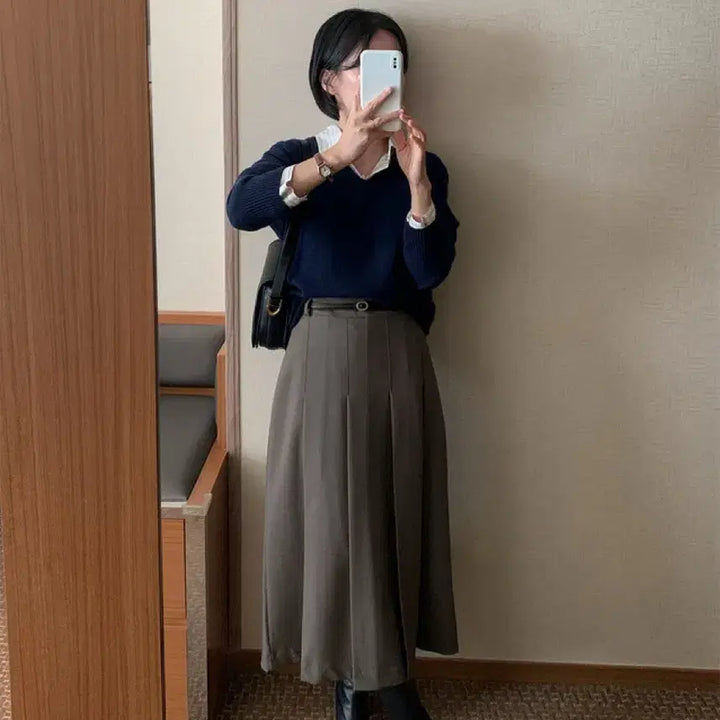 [BUNJANG] Slowlist Hope Pleated Skirt / [슬로우리스트] [3천장돌파][키작녀][MADE]호프 플리츠 스커트