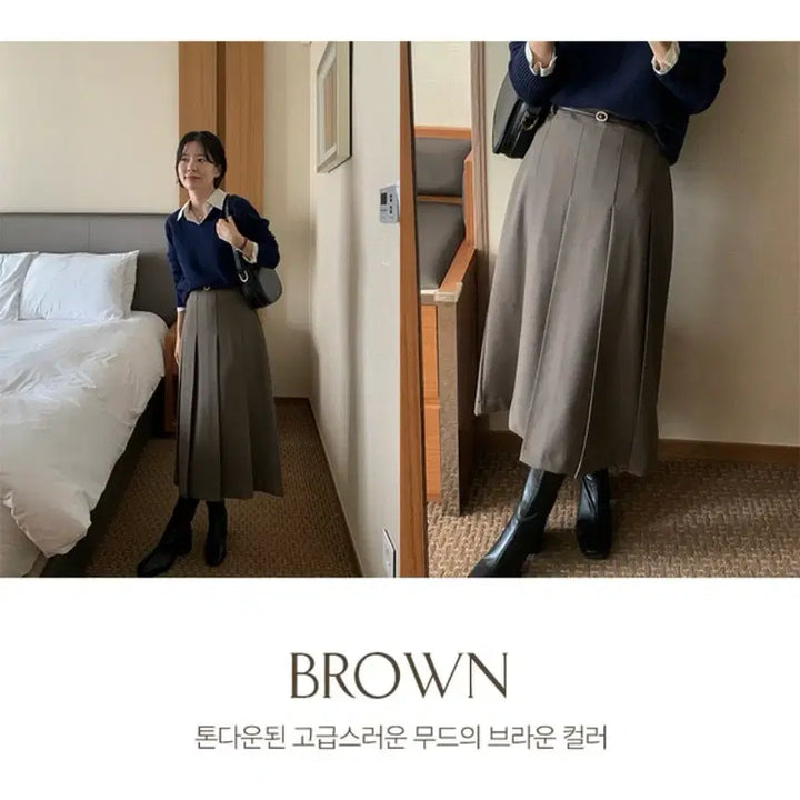 [BUNJANG] Slowlist Hope Pleated Skirt / [슬로우리스트] [3천장돌파][키작녀][MADE]호프 플리츠 스커트