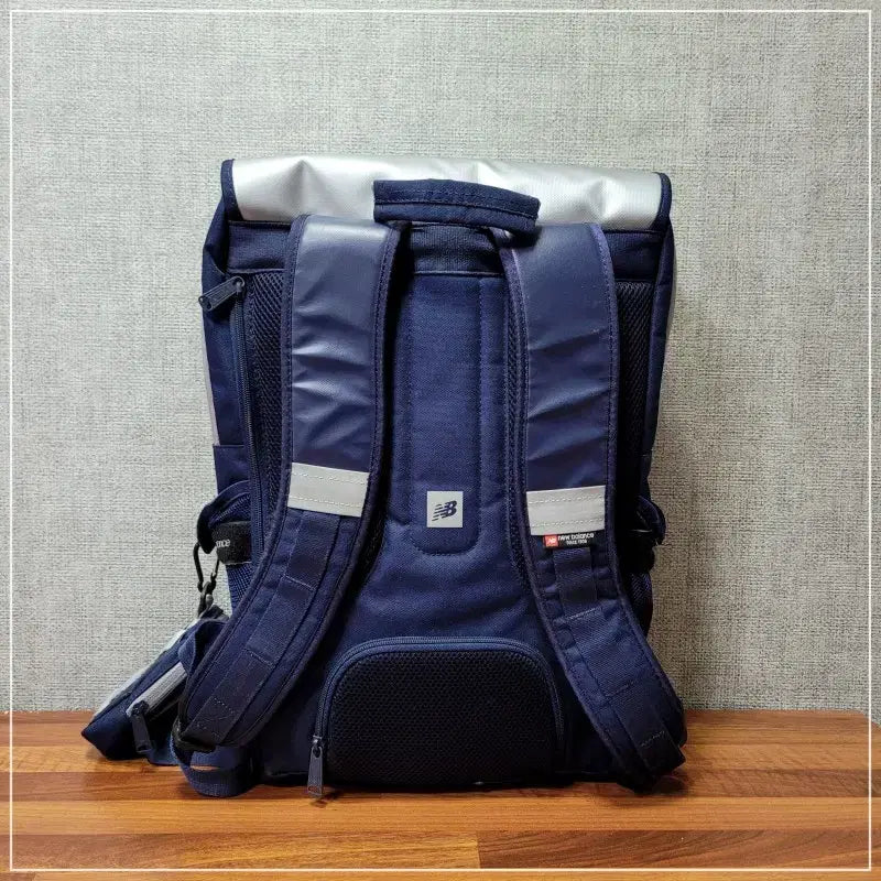[BUNJANG] New Balance Navy Casual Backpack / @뉴발란스 네이비 캐주얼백팩 책가방 공용