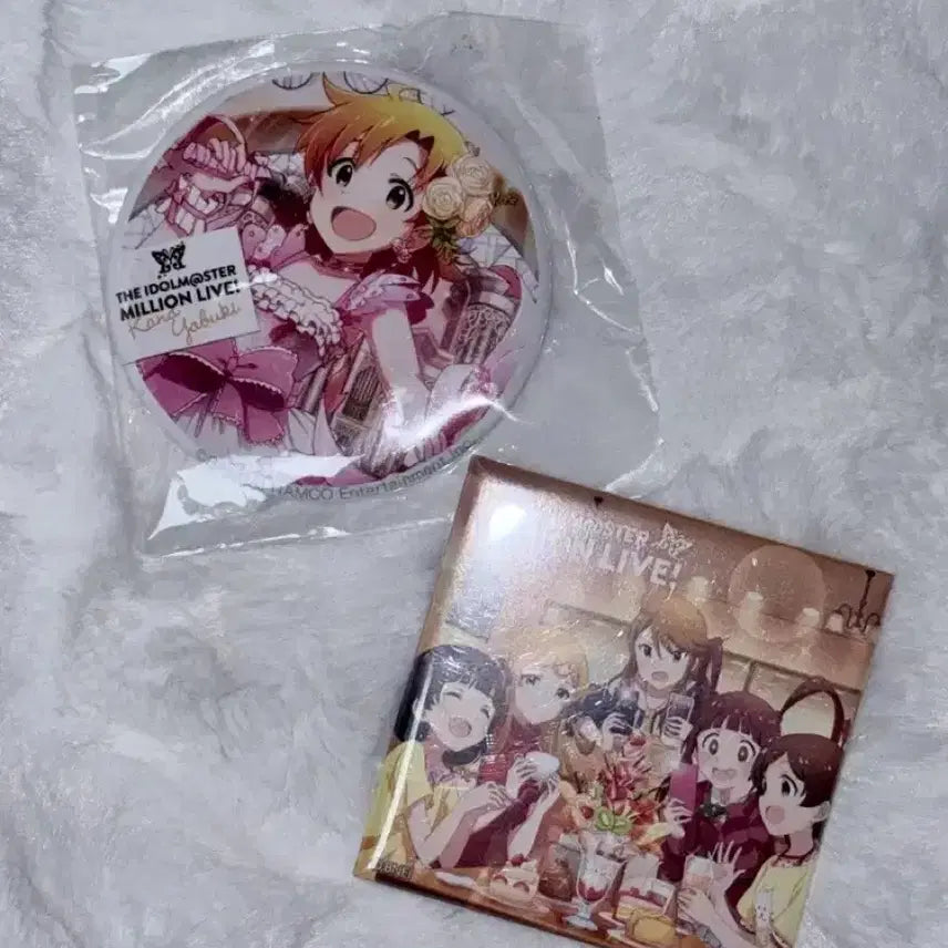 [BUNJANG] Millisecond Yakubi Kana Can Badge & CD Jacket Bundle Set / 일괄) 밀리시타 캔뱃지 cd 재킷 + 야부키 카나