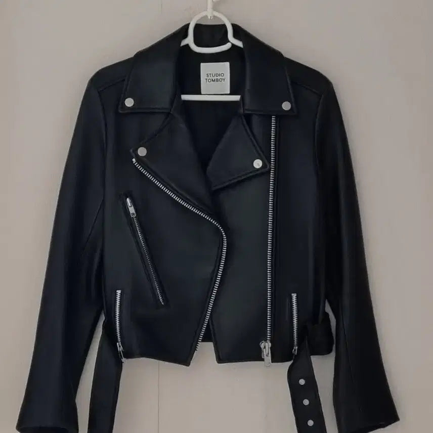 [BUNJANG] STUDIO TOMBOY Lambskin Leather Jacket / 스튜디오 톰보이 양가죽 자켓 55